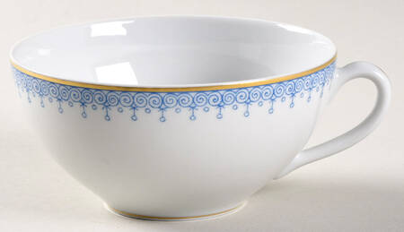 Cornflower Blue Lace Tea for Two Cup