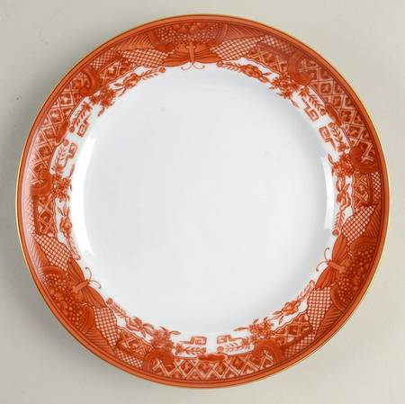 Fitzhugh Cinnabar Salad/Dessert Plate