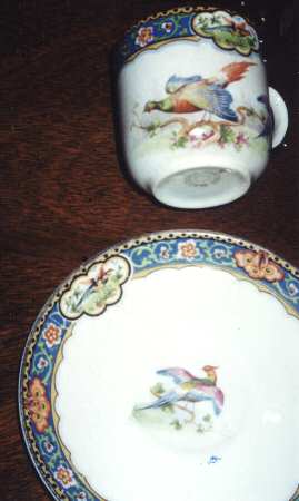 MAD164 Flat Demitasse Cup & Saucer Set