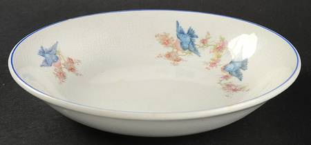 Blue Bird Coupe Soup Bowl