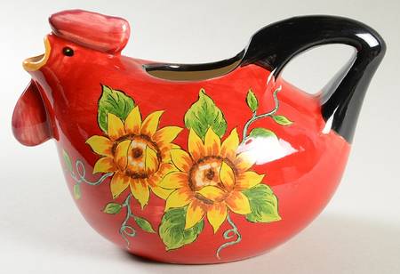 King Rooster Gravy Boat