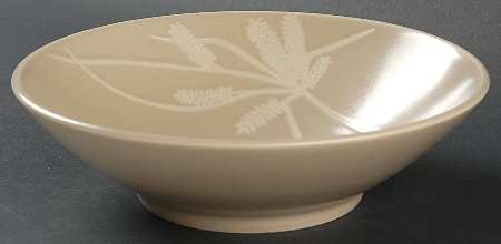 Sliver Tan Soup/Cereal Bowl