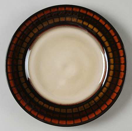 Isili Red Salad Plate