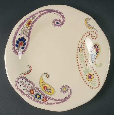 Brava Paisley Salad Plate