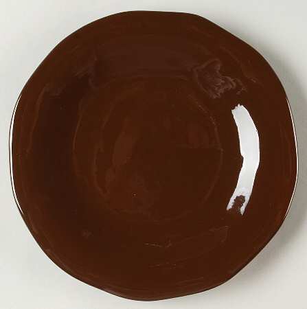 Brava Brown Salad Plate by Mikasa