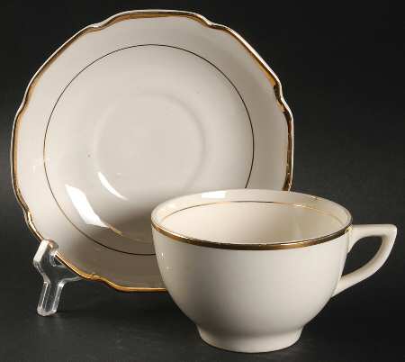 MTC112 Flat Cup & Saucer Set