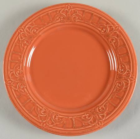 Venice Orange Salad/Dessert Plate
