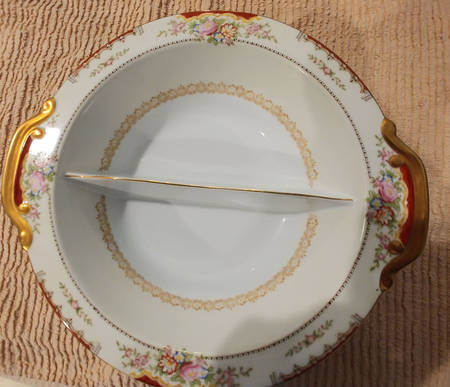 MEI1153 Round Divided Vegetable Bowl