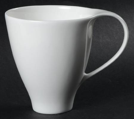 Sleek White Mug by Mikasa