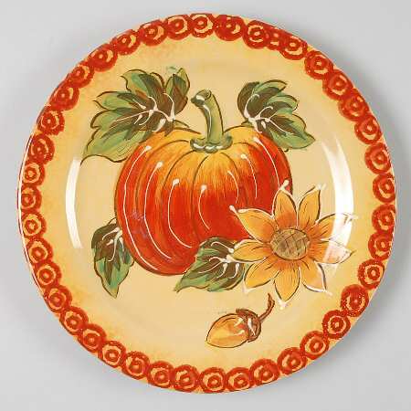 Pumpkin & Sunflower Salad Plate