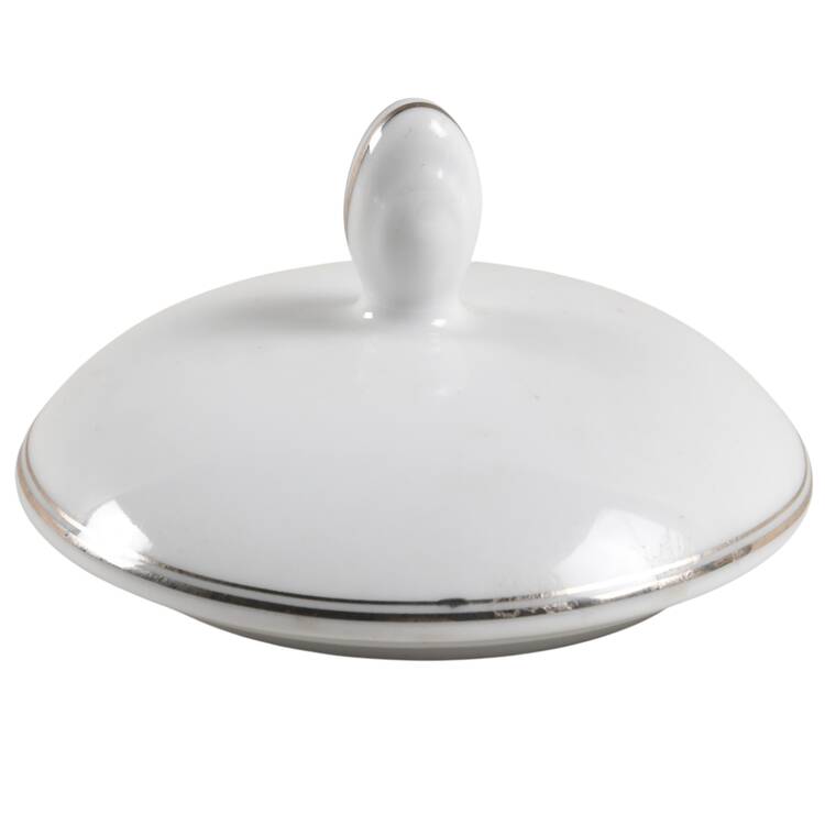 Parchment (China) Lid for Sugar Bowl