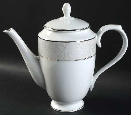 Parchment (China) Coffee Pot & Lid