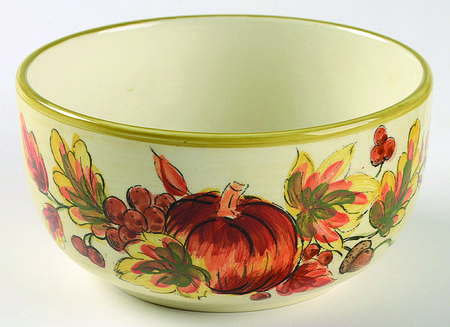 Acorns & Turkey Soup/Cereal Bowl