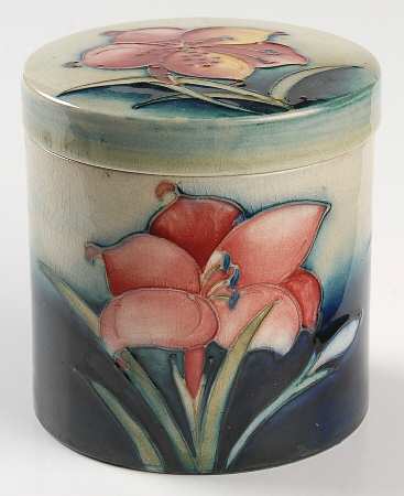 Freesia Small Covered Jar & Lid