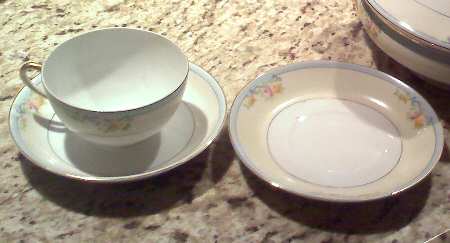 MEI1155 Flat Cup & Saucer Set
