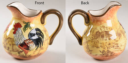Fall Rooster Creamer