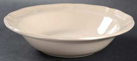 French Countryside Tan 9" Round Vegetable Bowl