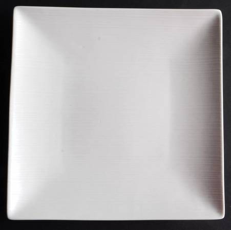 Stone Ridge White Square Salad Plate