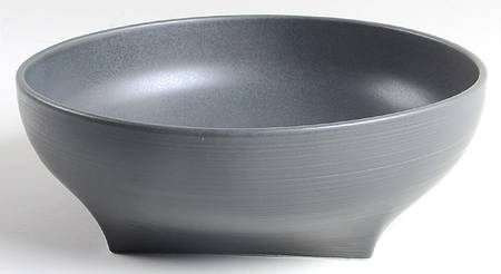 Stone Ridge Graphite 9" Round Vegetable Bowl