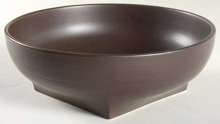 Stone Ridge Chocolate 9" Round Vegetable Bowl