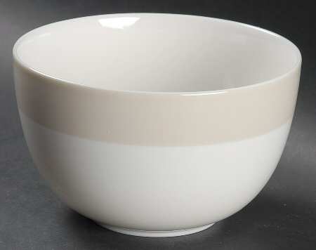 Classic Band Grey Soup/Cereal Bowl