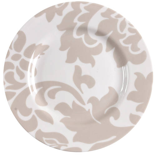 Lisbon Grey Salad Plate