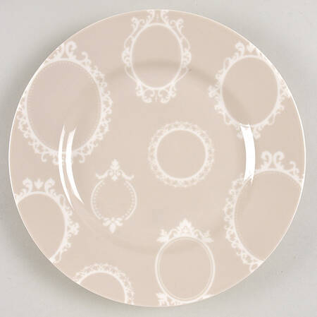 Lisbon Grey Salad Plate