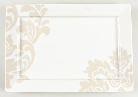 Lisbon Grey 16" Rectangular Serving Platter