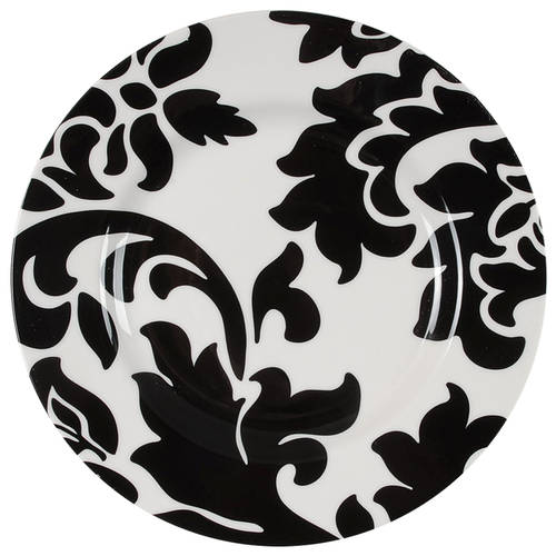 Lisbon Black Salad Plate