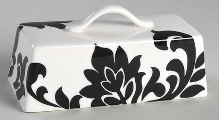 Lisbon Black Lid for 1/4 Lb Butter