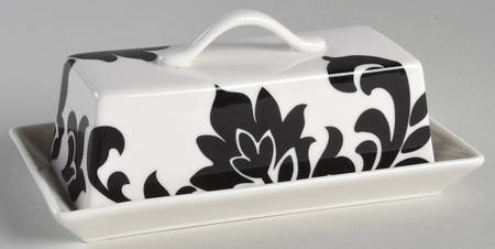 Lisbon Black 1/4 Lb Covered Butter