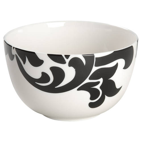 Lisbon Black Soup/Cereal Bowl