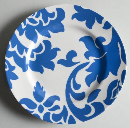 Lisbon Blue Salad Plate