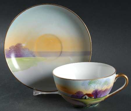 MEI1075 Flat Cup & Saucer Set