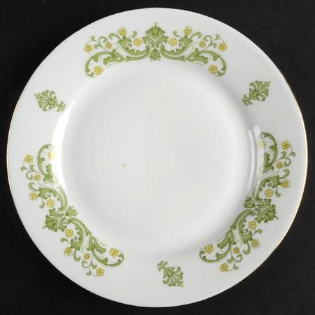 Danube (Yellow Green) Bread & Butter Plate