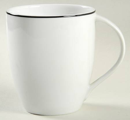 Concentric Plum Mug