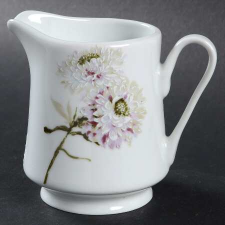 Silk Floral Lavender Creamer