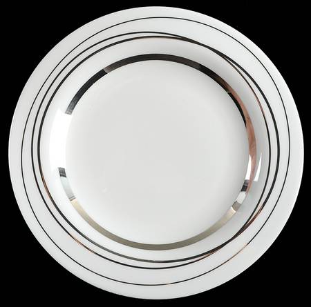 Silver Spheres Bread & Butter Plate