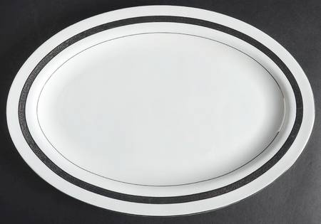 Royal Lace 14" Oval Serving Platter