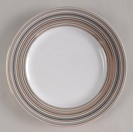 Microstripe Salad Plate