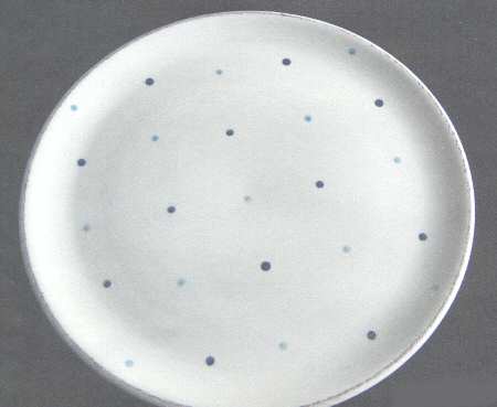 Miss Daisy Blue Dessert/Pie Plate