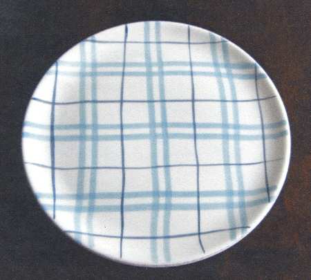 Miss Daisy Blue Dessert/Pie Plate
