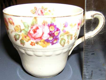Princess Ida Flat Demitasse Cup