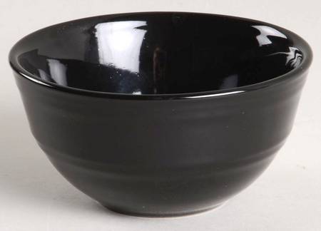 Rich Black (Rainforest) Fruit/Dessert (Sauce) Bowl