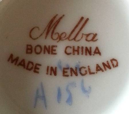 A156 Footed Cup & Saucer Set