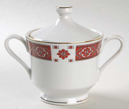 MEI1078 Sugar Bowl & Lid