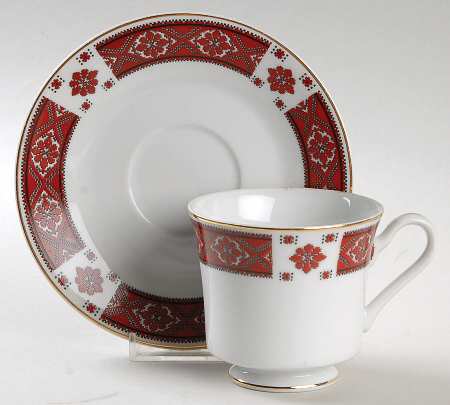 MEI1078 Flat Cup & Saucer Set