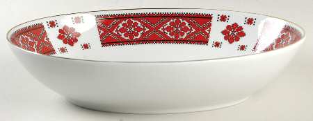 MEI1078 10" Oval Vegetable Bowl