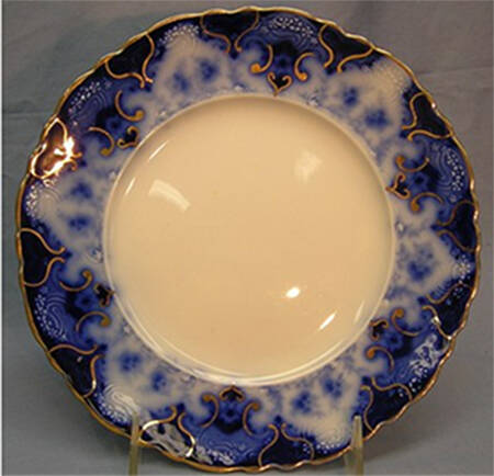 Regent (Flow Blue) by Alfred Meakin