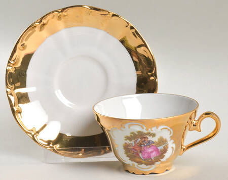 MK1 Flat Demitasse Cup & Saucer Set